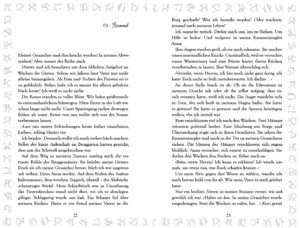 Doppelseite aus Forsaken Diaries: Spoegelverkehrt von S. F. Kraft